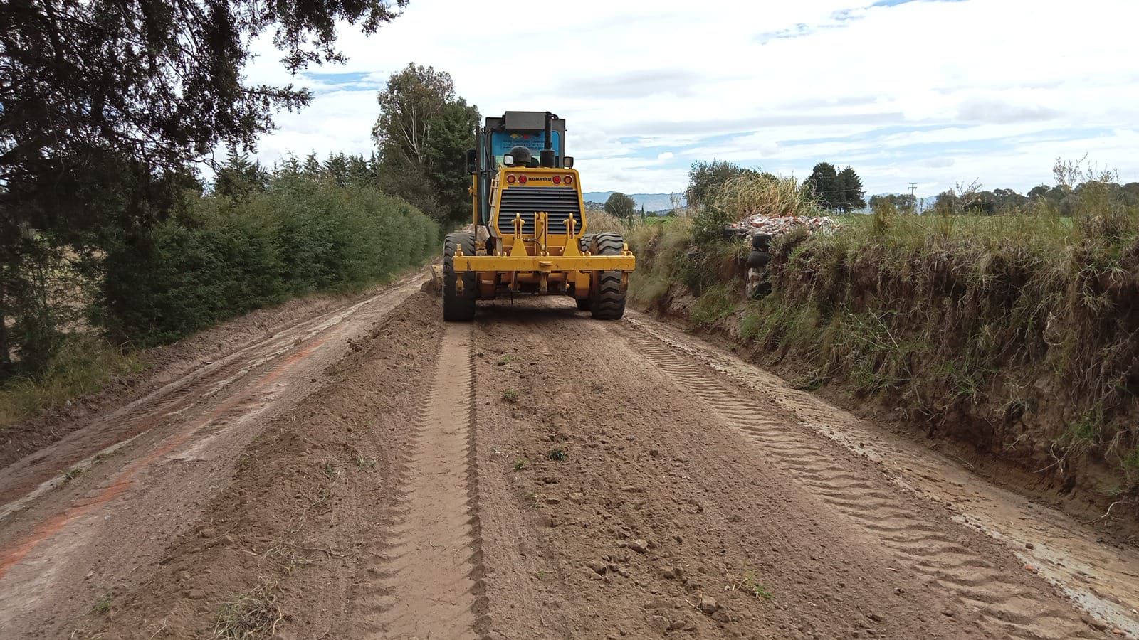 Rehabilitará el Ayuntamiento de Tzompantepec caminos de terracería